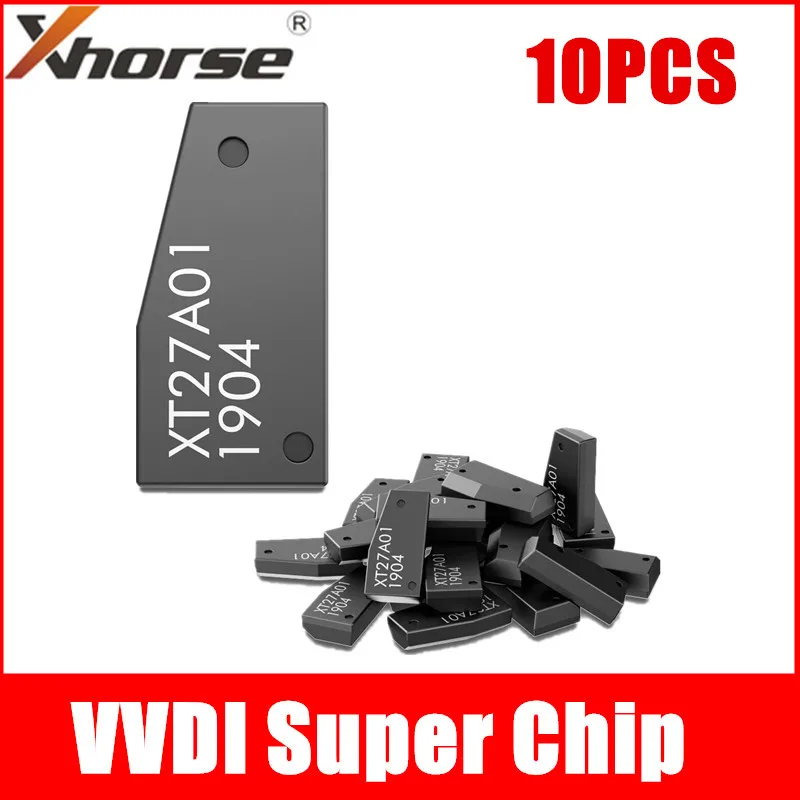 10 шт./лот Xhorse VVDI супер чип XT27A01 XT27A66 транспондер для ID46/40/43/4D/8C/8A/T3/47 VVDI2 ключ