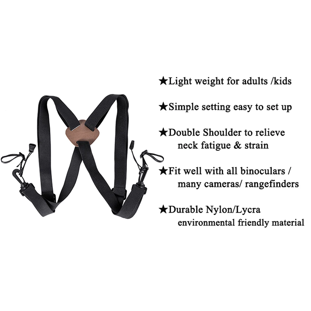 Eyeskey Universal Binoculars Harness Strap Binoculars Strap Quick Release Adjustable Straps For Cameras Rangefinder binocular camera strap