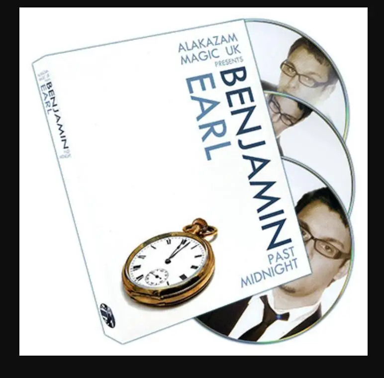 Past Midnight (3 DVD Set) by Benjamin Earl - magic tricks tempus by lloyd barnes magic tricks