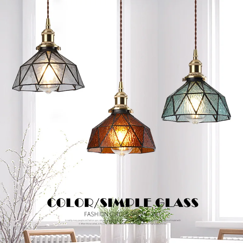 

hanglamp industrial lamp crystal living room Home Decoration E27 Light Fixture luminaire lustre pendente