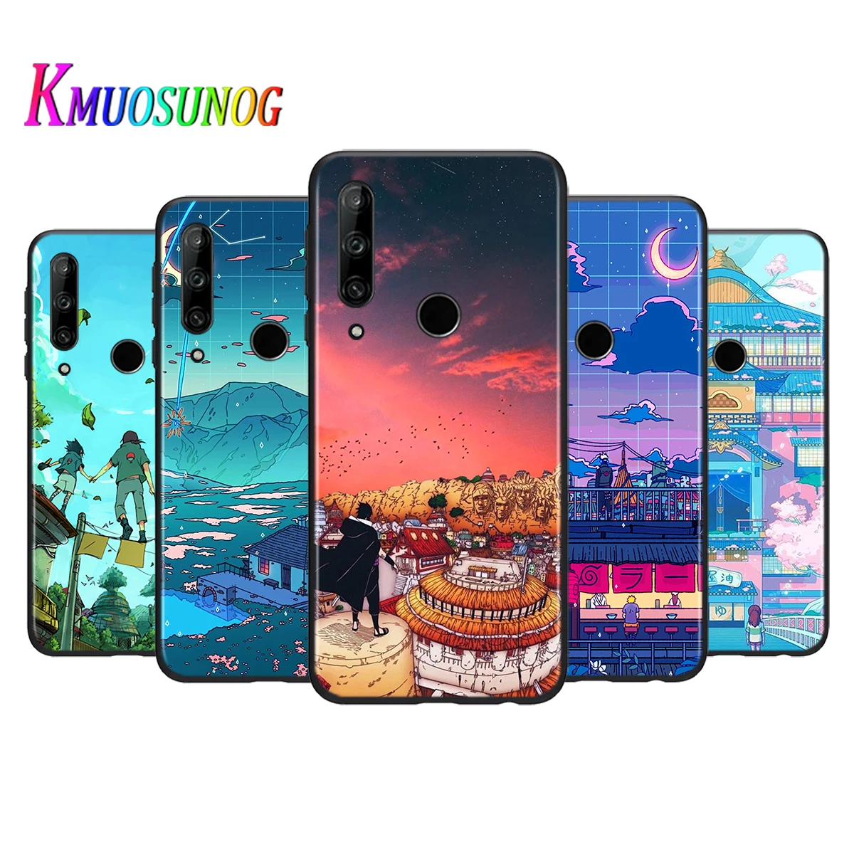 Силиконовый чехол для Honor 10i 9X 8X MAX 20 10 9 Lite 8 8A Prime 7A Pro черный | Мобильные телефоны и