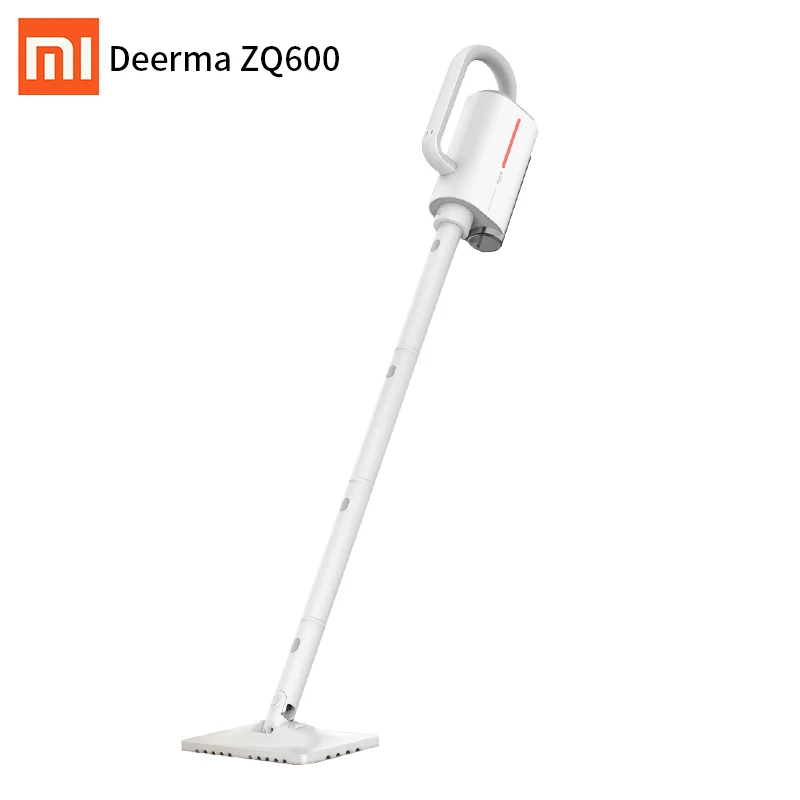 white XIAOMI MIJIA Deerma DEM ZQ600 ZQ610 электрические пароочистители Швабра ручные напольные оконные мойки уборочная вакуумная моющая машина - Цвет: white