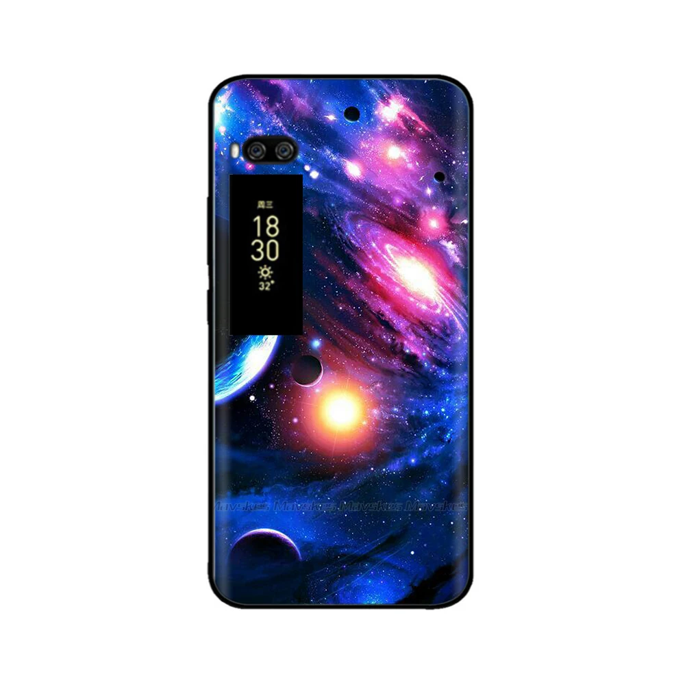 For Meizu Pro 7 Case Phone Back Cover for Meizu Pro 7 Plus Case for Meizu Pro7 7Plus Bumper Silicon Soft Funda Black Tpu Case meizu phone case with stones back Cases For Meizu