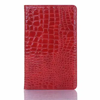 

Crocodile Pattern PU Leather Tablet Case for Samsung Galaxy Tab A SM-P200 SM-P205 8.0\" Wallet Flip Stand Cover Funda Shell+pen
