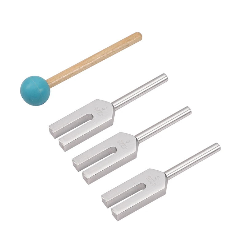 4 шт./компл. из алюминиевого сплава Ангел Кристалл тюнинг вилка 4096 Гц/4160 Гц/4225 Гц