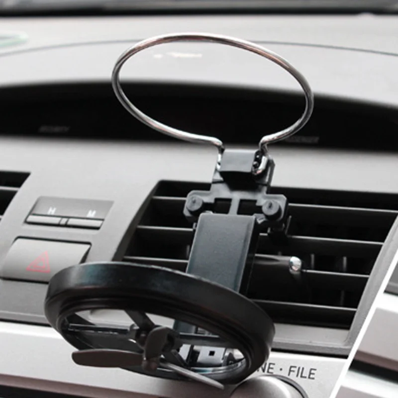 

Automotive water cup holder vehiclemounted Multi-function fold fan holder car stuff Auto Air Vent Mount Clip Support Accessories
