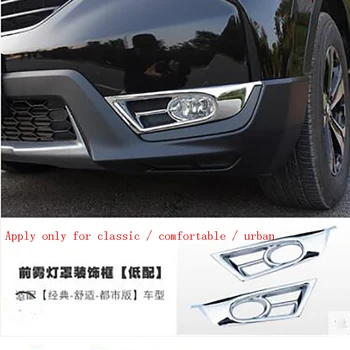 

Suitable 2017-2019 for Honda CRV front fog lamp hood modification fog lamp decorative strip accessories