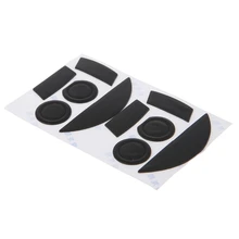 2 conjuntos 0.6mm espessura mouse pés patins para razer mamba 2015 chroma 5g/mamba m3gd