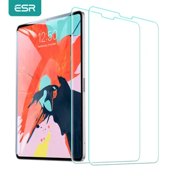 

ESR Screen Protector for iPad Pro 12.9 2018 Tempered Glass Protective Film for iPad Pro 12.9 2018 HD Film Screen Protector