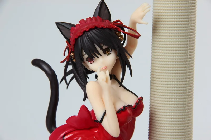 Чэн Юань аниме Дата основной боевой Kadokawa Nekopara Kurumi Tokisaki кошачьи уши красный вер. Гараж Комплект Модель