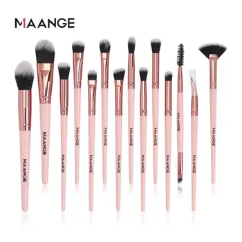 

Brand New 14 Pcs/set Makeup Brush Eyeshadow Foundation Contouring Makeup Brush Set Fan Brush Makeup Tools