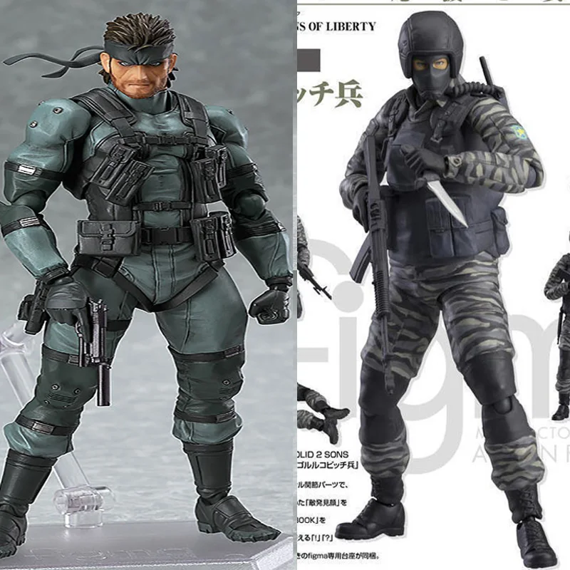 Figma 298 Metal Gear Solid Sons Of Liberty Soldier Figma 243 Game