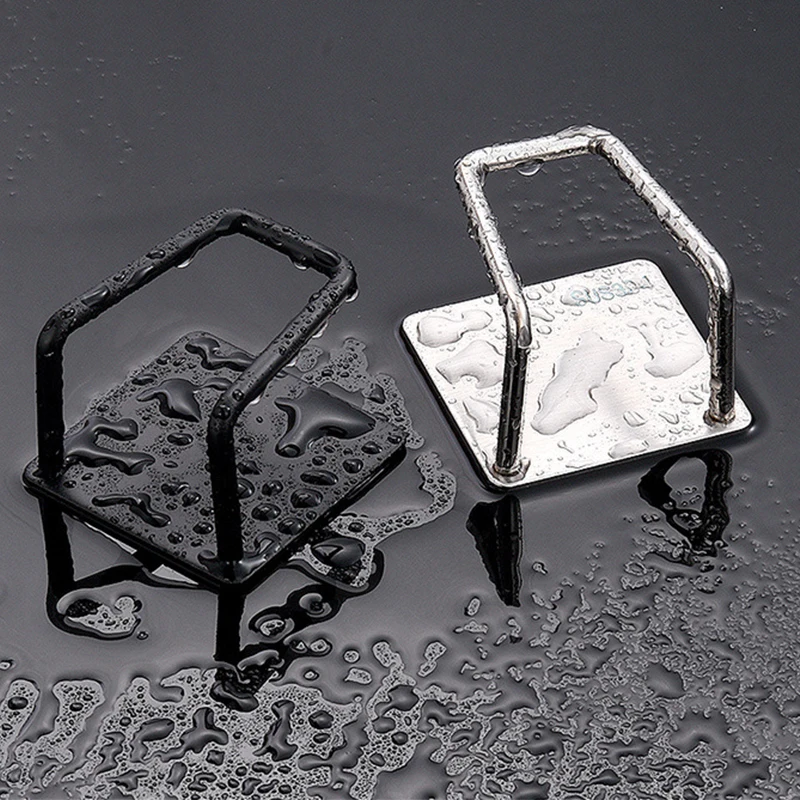 

Stainless Steel Sponges Holder Kitchen Sink Organizer Multifunction Sink Sponge Soap Drain Rack Home Storage Holder Organizer