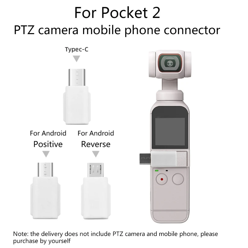 Адаптер для смартфона Type-C/-android положительный/Обратный разъем интерфейса