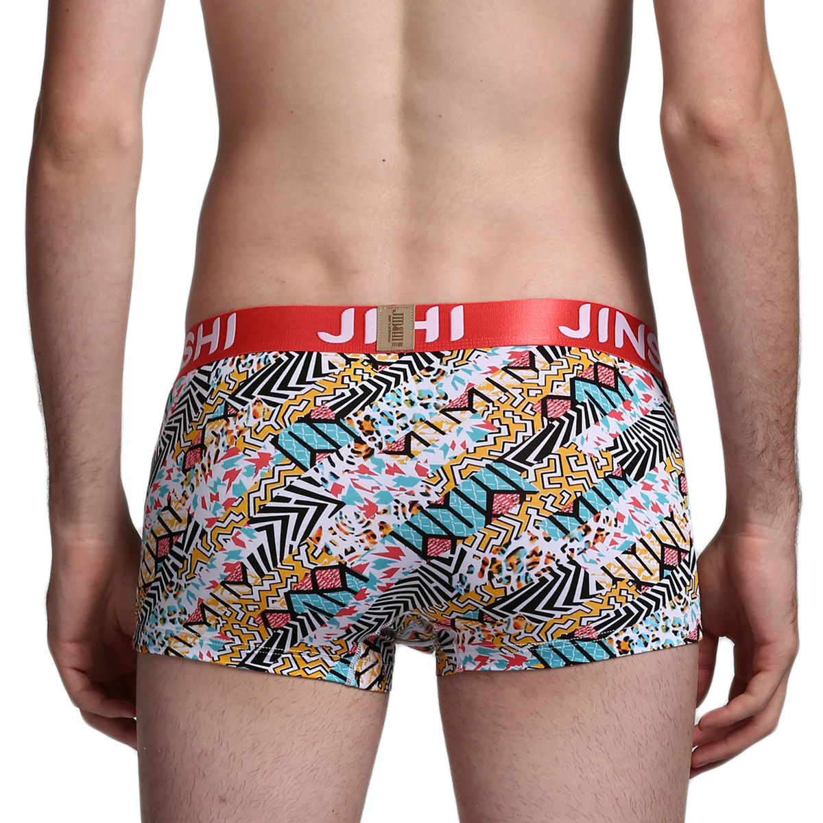 Men Underwear Briefs Slip Breathable Bamboo Print Male Panties Short Casual Quick-Drying New Mens Boxers