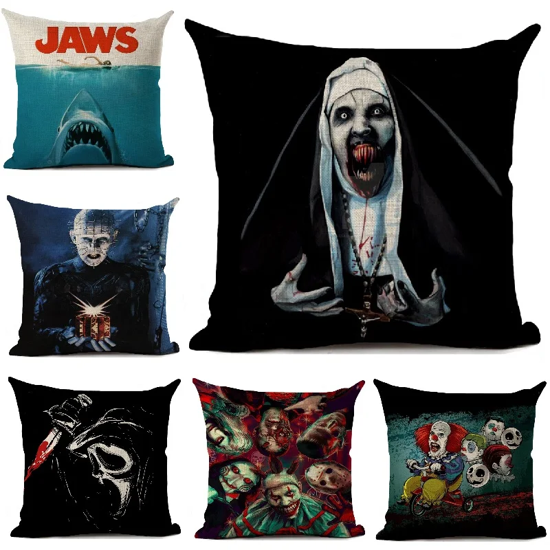 Spooky Wine & Horror Night Costume Gifts Spooky Wine & Horror Night-Trick Or Treat Costume Gift Throw Pillow 18x18 Multicolor