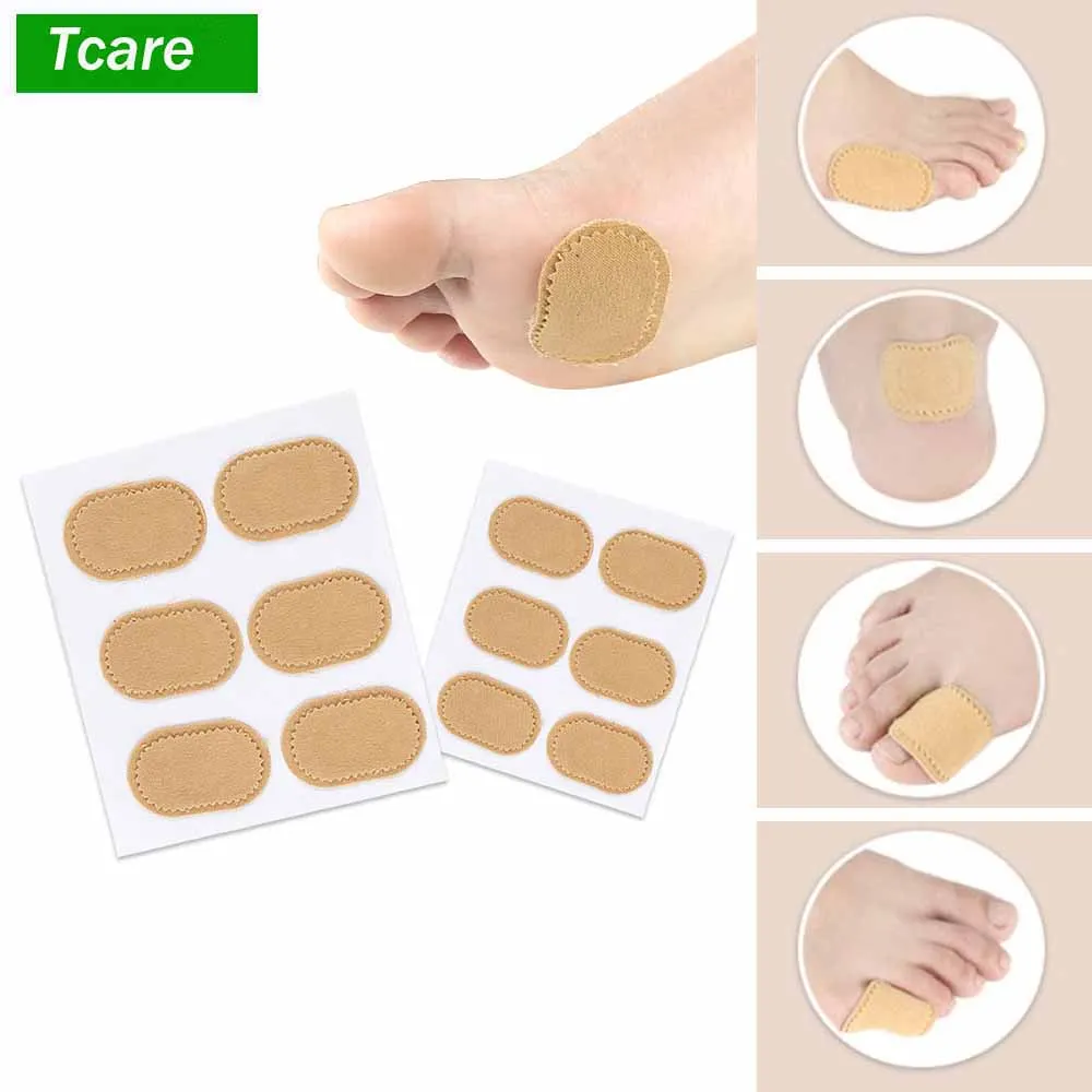Tcare 6 шт./компл. наклейки на обувь для ухода за ногами Мягкие подушечки облегчения