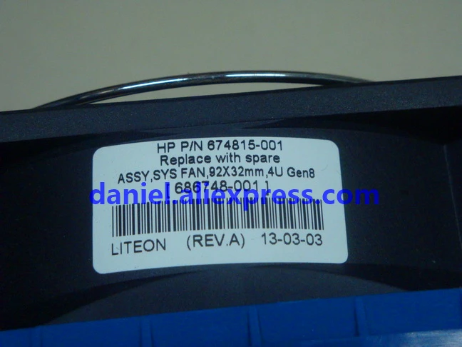 Ventilador Traseiro para hp Ml310e Gen8 v2 686748001686748-001 674815-001
