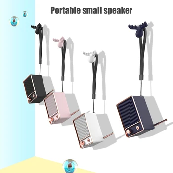 

Retro Nostalgic Mini Bluetooth Speaker Bluetooth Speaker Heavy Bass 3D Stereo Surround Speakers DQ-Drop