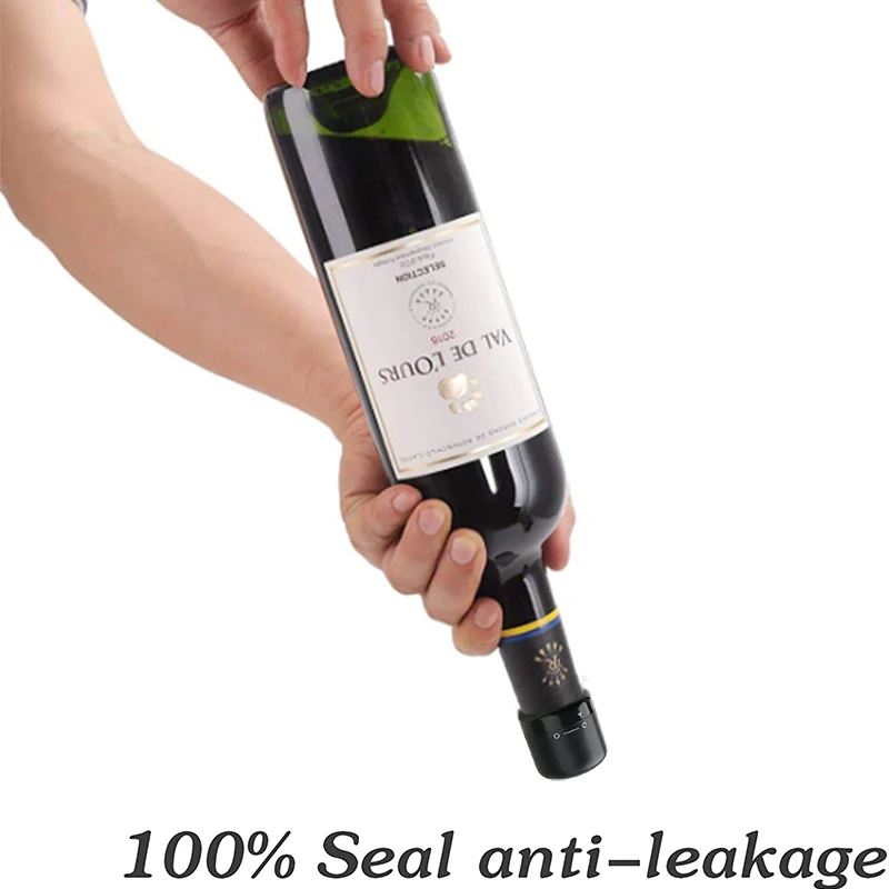 1/2-teiliges Set mit Wein- und Sektkorken, Rotweinflaschenverschluss, Silikon-Versiegelungsdeckel, wiederverwendbarer Flaschenverschluss, hält frisch_voghion.com
