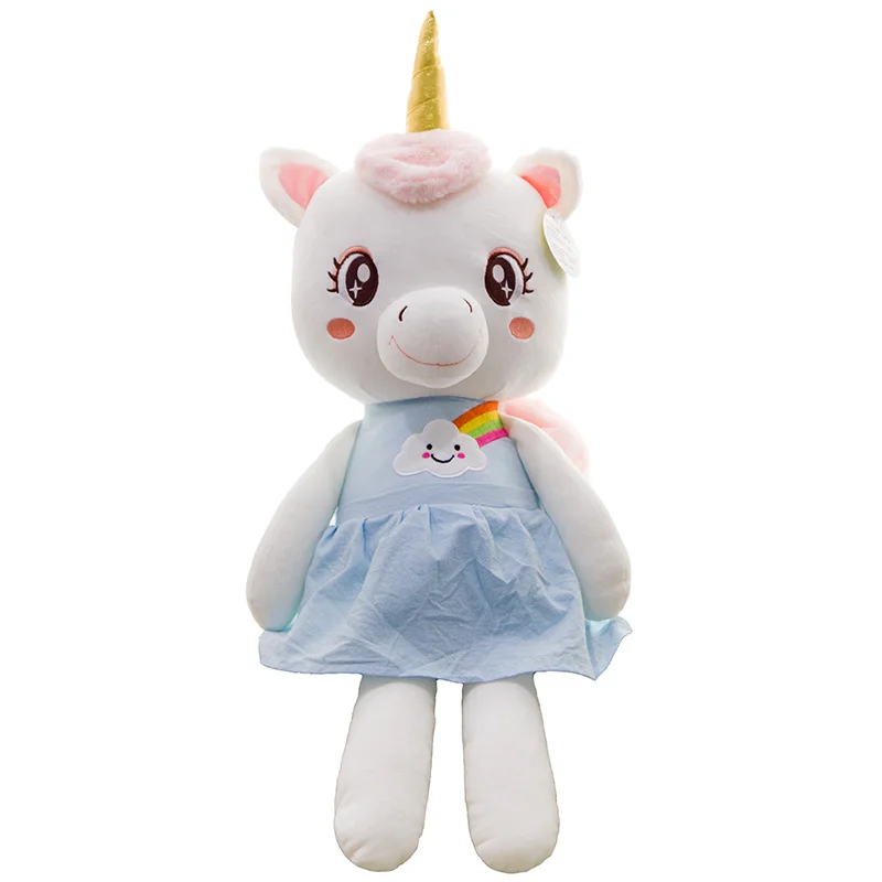 1 шт. 25/35/45cmCute Плюшевые Kawaii Плюшевый единорог плюшевые Животные плюшевые игрушки животных Лошадь Высокое качество мультфильм подарочные игрушки для детей