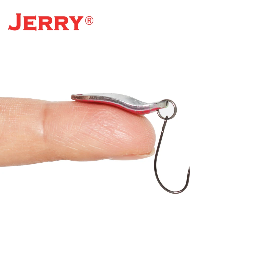Jerry Pisces Ultralight Metal Spoon Freshwater Lure 1pc Japanese Brass Area Trout Baits UV Coating Fishing Tackle Pesca