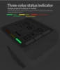 Kiuzou Automatic Digital Wrist Blood Pressure Monitor Sphygmomanometer Tonometer Tensiometer Heart Rate Pulse Meter BP Monitor 3