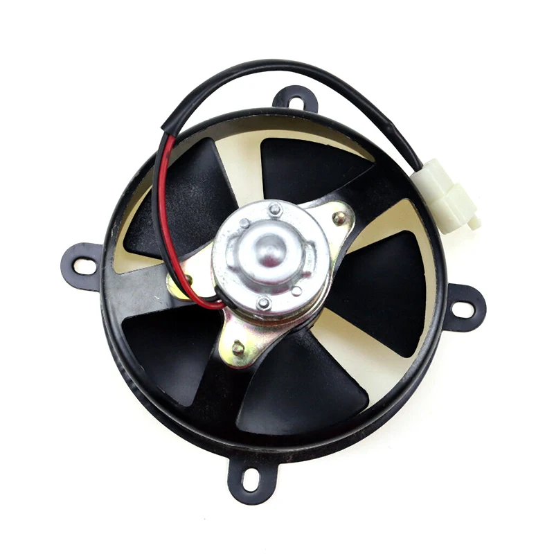 new ABS 6" High Performance 12V Slim Electric Cooling Radiator Fan For 150c 200cc Quad Dirt Bike