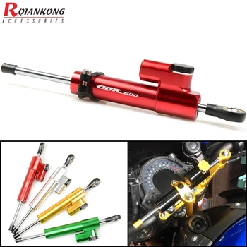 

Universal CNC Motorcycle Steering Stabilizer Damper Linear Reversed Safety Control For HONDA CBR600 CBR 600RR CBR600RR CBR600F