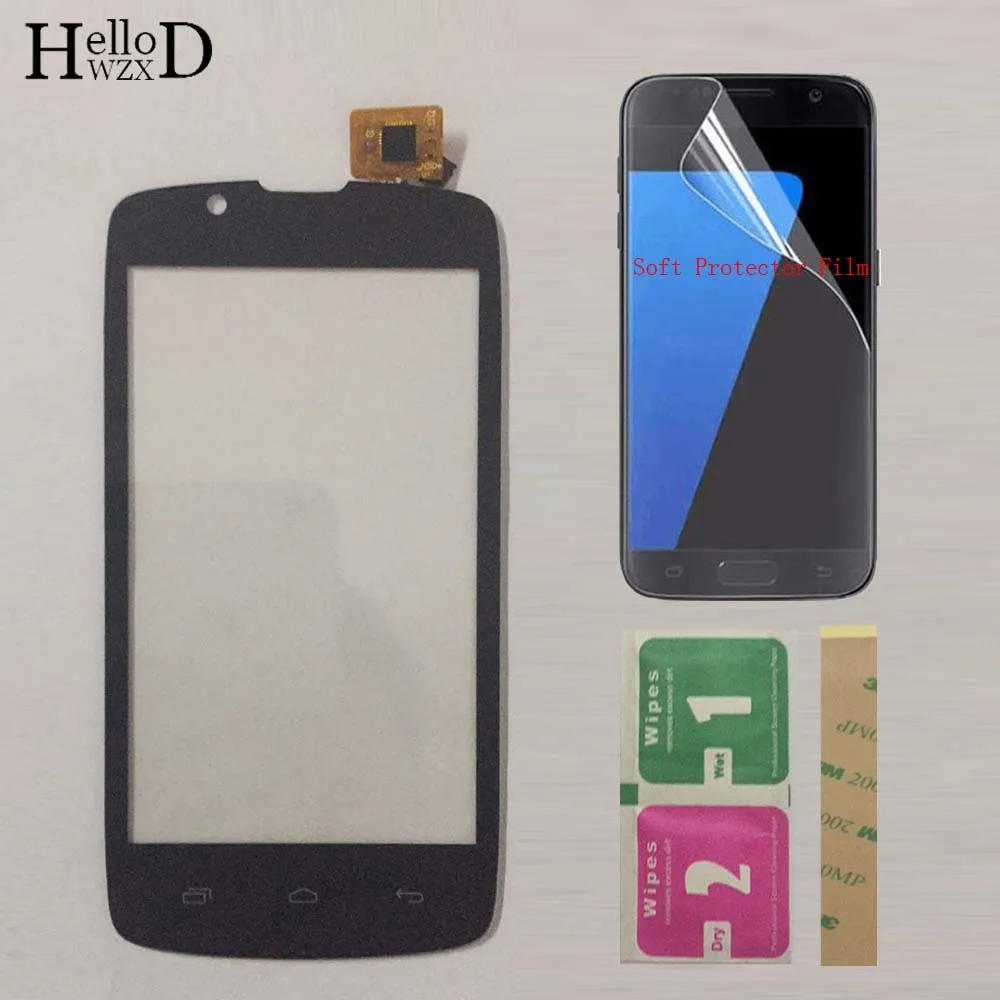 

Mobile Touch Panel For Fly IQ4490 ERA Nano 4 IQ 4490 Touch Screen Front Glass Digitizer Panel Lens Sensor Protector Film