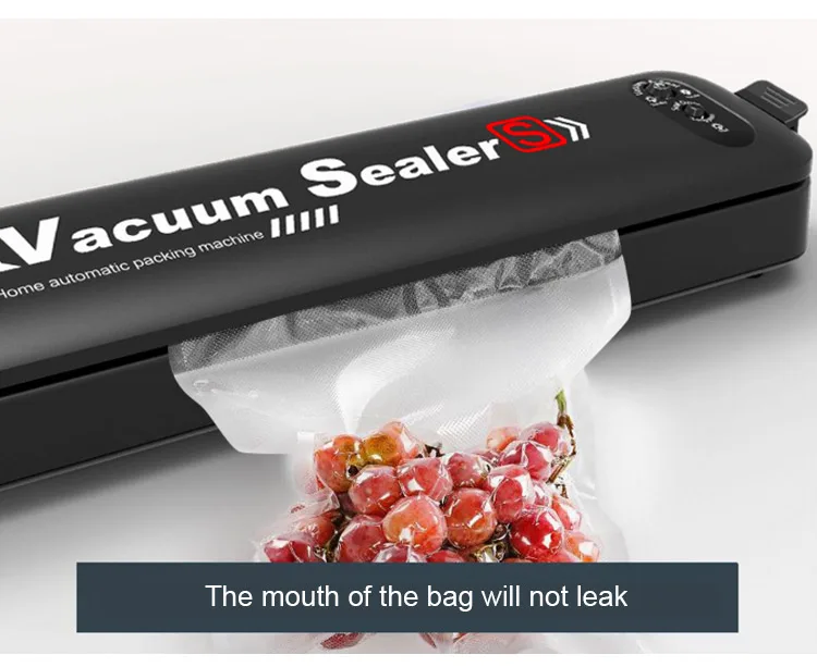 Vacuum Sealer Mini Household Kitchen Food Packaging Machine With 15pcs Bags Film Sealer Vacuum Packer 100-240V Automatic Fast (7)