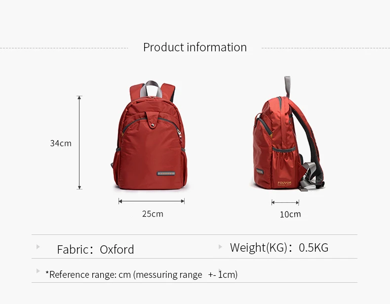 Fouvor,, летний, Оксфорд, компьютерный рюкзак для женщин, Lager, для улицы, на молнии, дорожные сумки, холщовые, школьные сумки, 2587-11