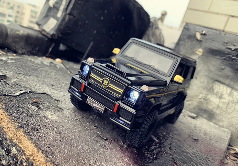 Ручной работы тонкое мастерство Gk24 RC Гусеничный альпинистский автомобиль 1:24 модель сплава для benz modificaton