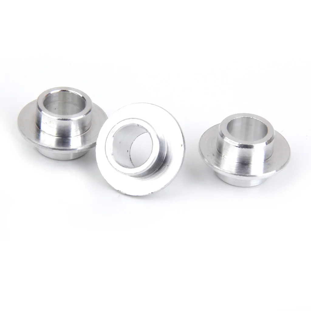 8pc Skateboard Scooter Quad Roller Inline Skate Wheel Bearing Spacers Silver