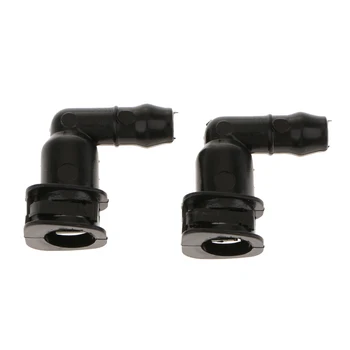 

2X Windshield Washer Pump Connector For VW Passat Golf TOUAREG Tiguan