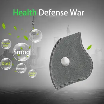 

Dedicated Filter For 10 Cycling Masks Cycling Anti-smog Mask Liner Removable And Washable Mask Liner Activated Carbon Filter Mas