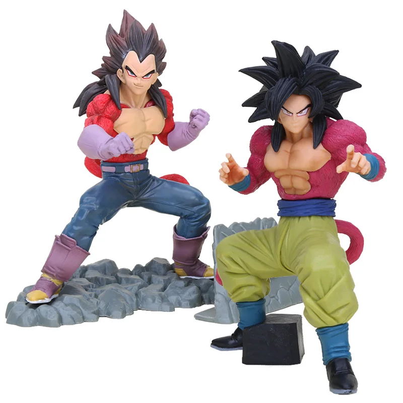 Dragon Ball Z Goku фигурка Вегета GT Super Saiyan 4 Vegeta Gogeta Dokkan Battle 4th юбилей ПВХ Коллекционная