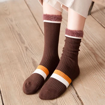 

Women Autumn Winter Socks 2020 Fashion Long Socks Girls Korea Style Color Breathable Casual Cotton Socks Lady High Quality