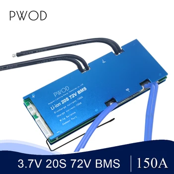 

20S 72V Smart BMS Battery Management System High Current 150A 180A 200A Current Protection Board for Battery Pack