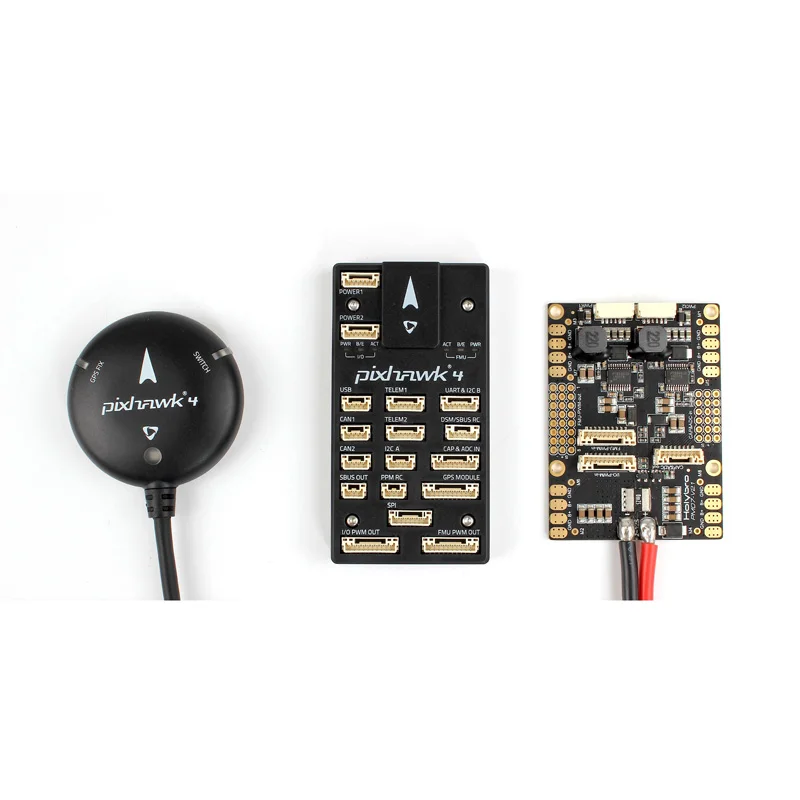 

Hot 1Set Holybro Pixhawk4 PX4 PIX Flight Control Accessories 8-16 PWM Servo Output RC Spare Parts for Racing Quadcopter Drone