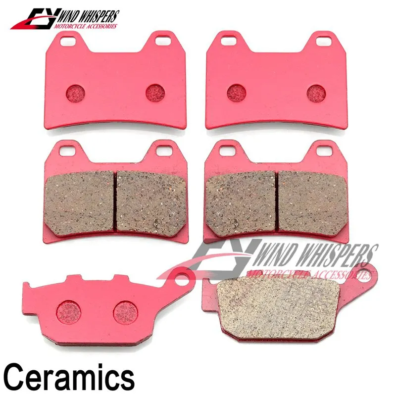 

Motorcycle Ceramic Front Rear Brake Pads For Honda CB400SF CB400 SF CB 400 1997 1998 (For brembo calipers only)