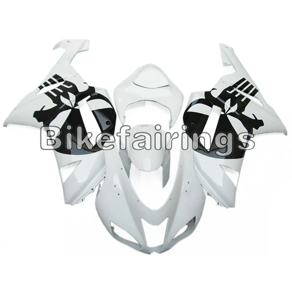 Каратель и полосы Cowlings для Kawasaki 2007 2008 ZX-6R ABS корпус инжектора рабочий велосипед Корпус полный набор обтекателей - Цвет: As Picture Shown