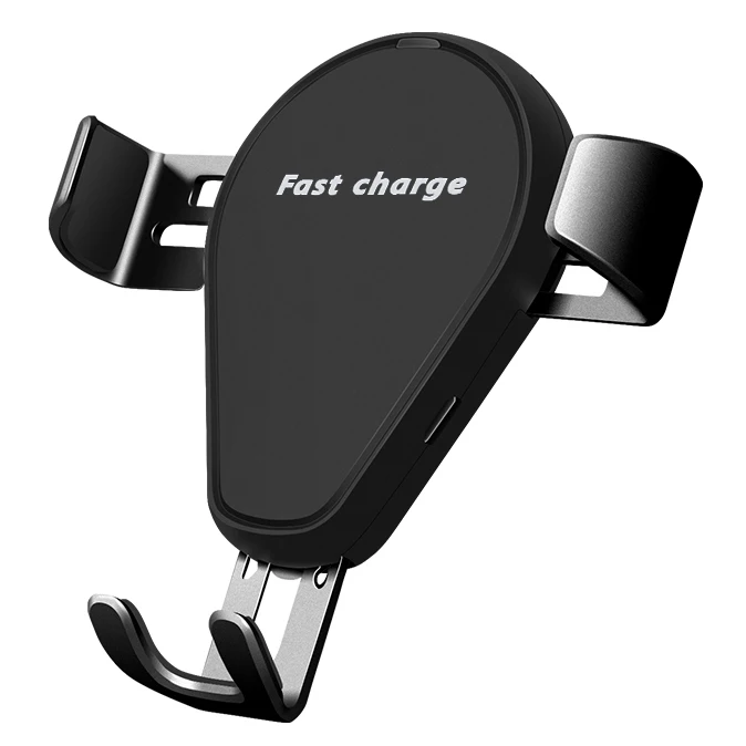 

QI car windshield dashboard gravity bracket wireless charger fast charge 10W 15W FOR:iphone Samsung Huawei KT-C5