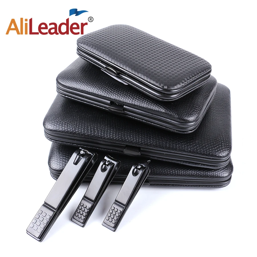 

Alileader 7/10/18 Professional Black Nails Cutters Stainless Steel Nagelknipper Set Trimmer Maniure Tool Ingrown Toenail Nippers