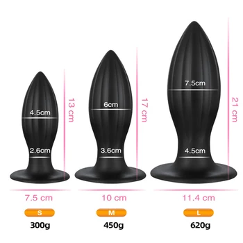 Huge Anal Plug Anal Beads Butt Plugs Adult Erotic Products Prostate Massage For Men Large Anal Sex Toys Women Anus Expander 5