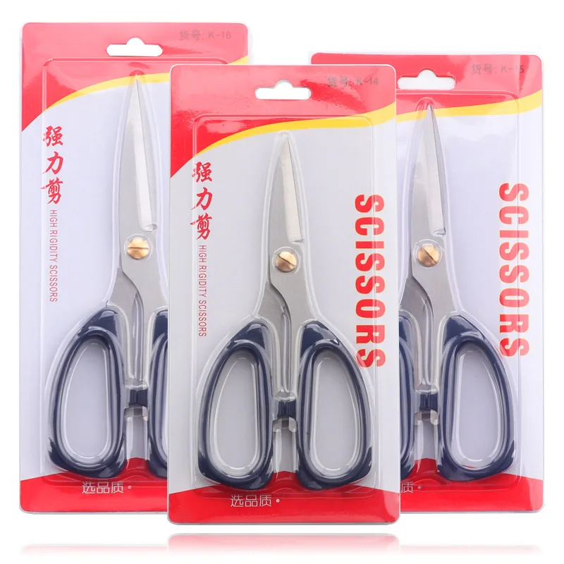 

Household Tailor Office Fabric Scissors Stainless Steel Multifunction Scissors DIY Student Safety Hand Scissors Sewing Tools G