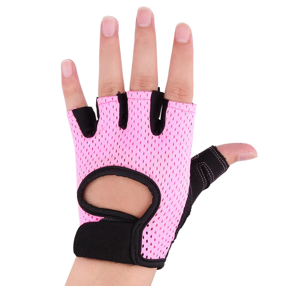 Professional Gym Fitness Gloves Power Lifting Men Crossfit Half Weight Finger Workout Women Hand Bodybuilding Protector