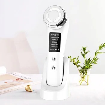 

AmazeFan 5 in 1 RF & EMS Radio Mesotherapy Beauty skin care LED Photon face massager Rejuvenation Wrinkle Removal Eye Care