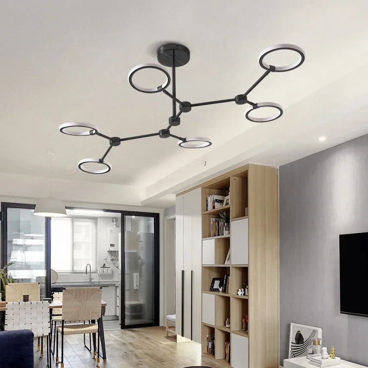 

Northern Europe Ins Post Modern Concise A Living Room A Chandelier Bedroom Restaurant Model House Personality Originality