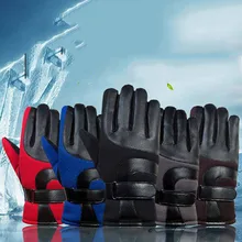 Лыжные перчатки для велоспорта мужские зимние теплые ветрозащитные водонепроницаемые флисовые спортивные перчатки BB55